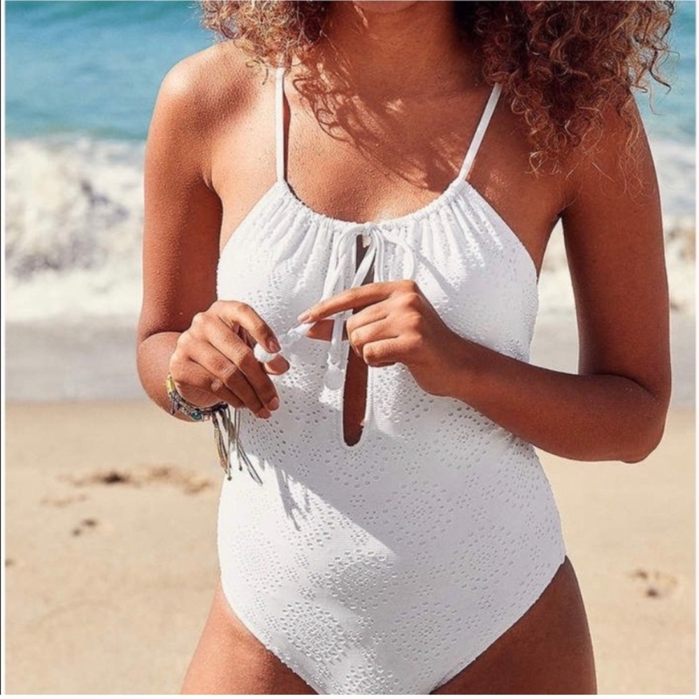 NWT Aerie eyelet one piece swimsuit